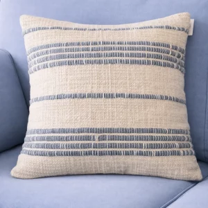 Cushion Cover Grey Lines