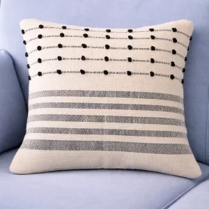 Cushion Cover Stripe Loop