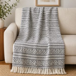 Elegant Throw Grey