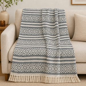 Elegant Throw MInt Green