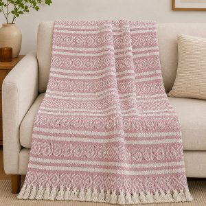 Elegant Throw Pink