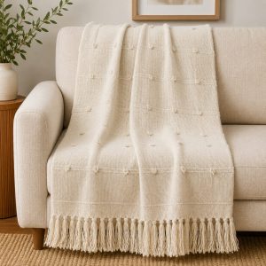 Premium Throw Cream Serene