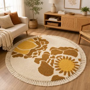 Round Rug Vienna
